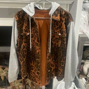 Adorable Distressed jacket!